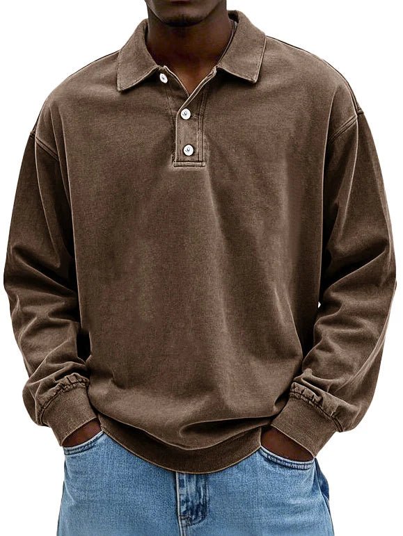 Keld | Stilfuld Langærmet Polo Shirt