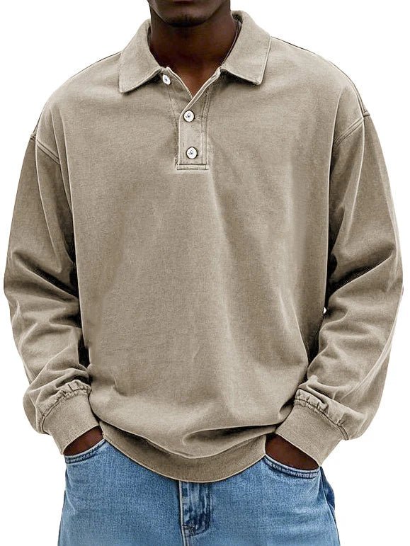 Keld | Stilfuld Langærmet Polo Shirt