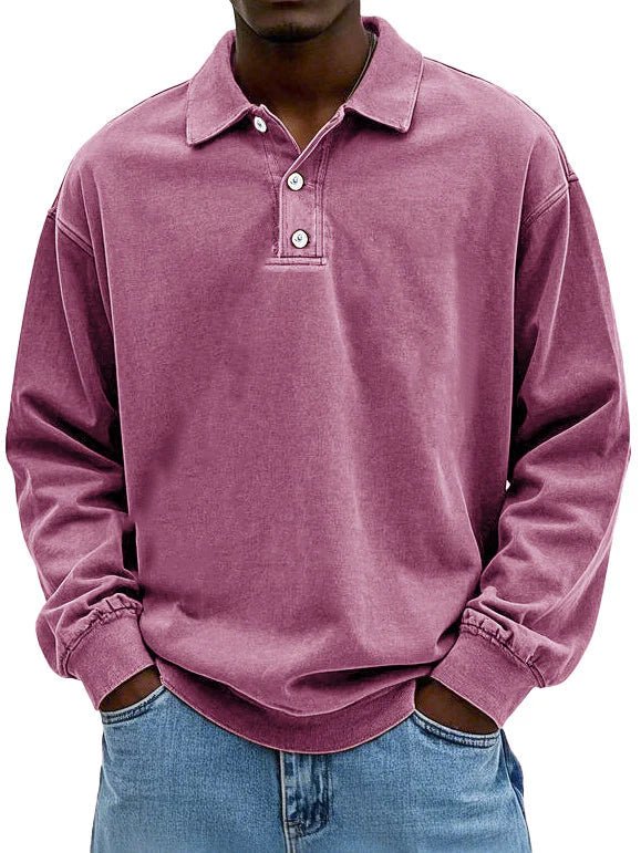 Keld | Stilfuld Langærmet Polo Shirt