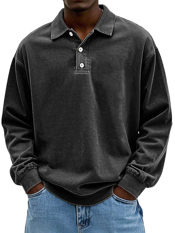 Keld | Stilfuld Langærmet Polo Shirt
