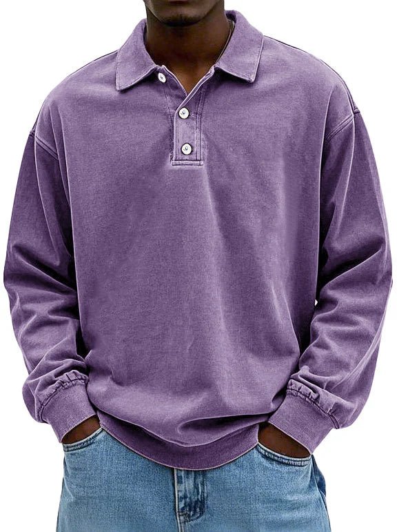Keld | Stilfuld Langærmet Polo Shirt