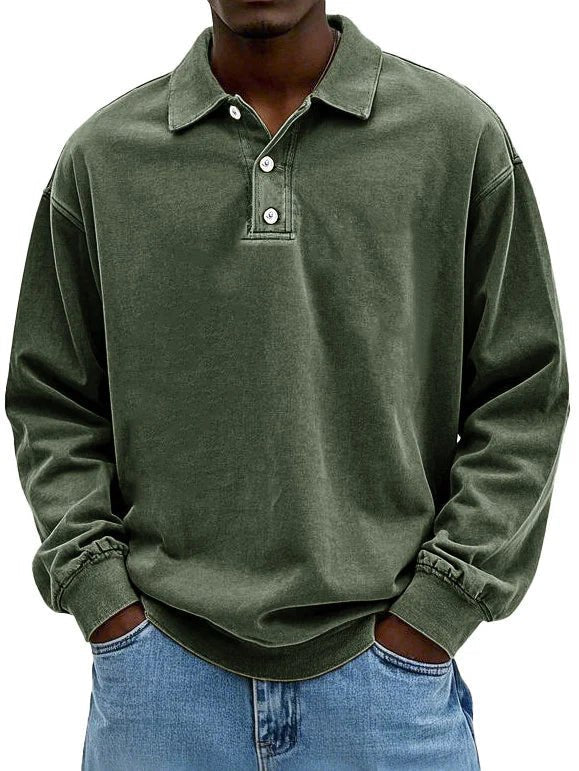 Keld | Stilfuld Langærmet Polo Shirt